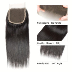Brazilian Unprocessed Virgin Human Hair Lace Closure 20-32-45-72 cm