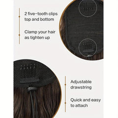 Long Curly Highlights Ponytail Extensions