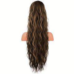 Long Curly Highlights Ponytail Extensions
