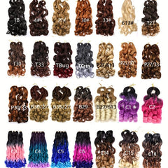 French Curls Synthetic Wig Loose Wave B Raidin French Curly Crochet Braids