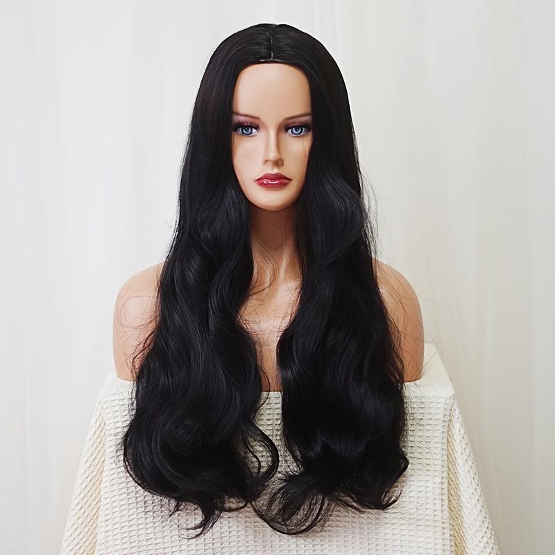 Long Curly Wavy Wig Synthetic Wig Costume Wig For Halloween Party