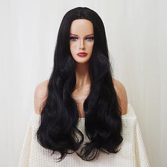 Long Curly Wavy Wig Synthetic Wig Costume Wig For Halloween Party