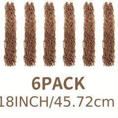 6pack 45 Dreadlocks Crochet Hair For African Women Dreadlocks Braids
