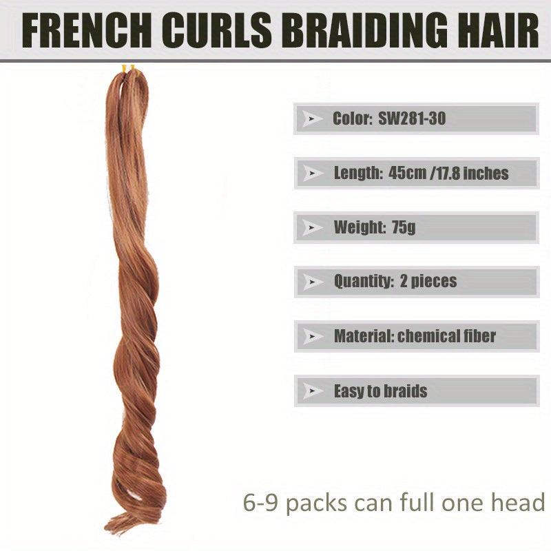 Braided Ponytail With Curly Ends Synthetic Hair Extensions