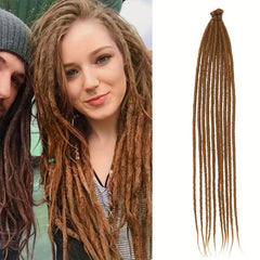 10 Pack Dreads Hair Pieces Synthetic Crochet Hair Extensions 60