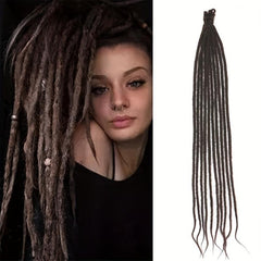 10 Pack Dreads Hair Pieces Synthetic Crochet Hair Extensions 60