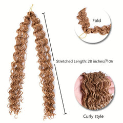 71 12 Cm 48 Strands Box Braids Crochet Hair for a Stunning Look