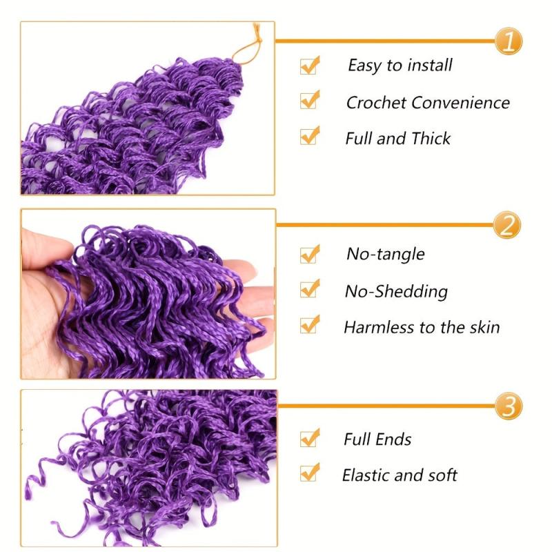 71 12 Cm 48 Strands Box Braids Crochet Hair for a Stunning Look