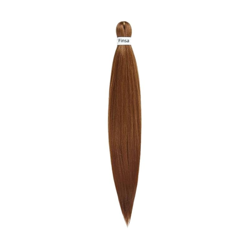 5pcs Pre Stretched Braiding Hair Synthetic Crochet Hair Extensions Natural