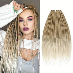 60 96 Cm Ombre Colored Dreadlocks Hair Extension Pack
