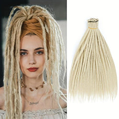 60 96 Cm Ombre Colored Dreadlocks Hair Extension Pack
