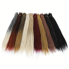 60 96 Cm Ombre Colored Dreadlocks Hair Extension Pack