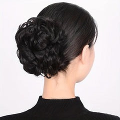Messy Bun Hair Piece Fluffy Chignon Clip In Claw Hair Updo Hair Extension