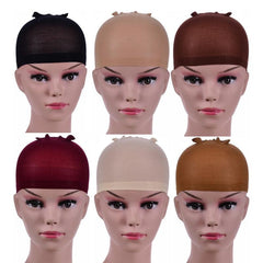 4pcs Elastic Wig Cap for Secure Fit and Natural Look