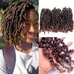 6pack 25 Synthetic Bomb Twist Hair Pre Twisted Passion Extensions