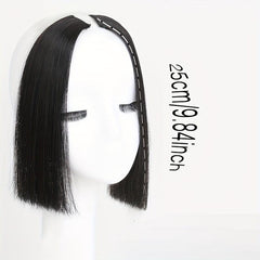 Clip In Hair Bangs Extension Lolita Cosplay Wig Neat Bangs 25.4 Cm