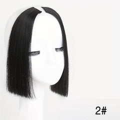 Clip In Hair Bangs Extension Lolita Cosplay Wig Neat Bangs 25.4 Cm