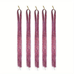 1000 Strands Hair Tinsel Extensions Sparkling Glitter Fairy Hair