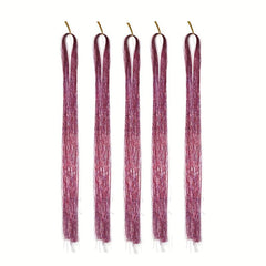 1000 Strands Hair Tinsel Extensions Sparkling Glitter Fairy Hair