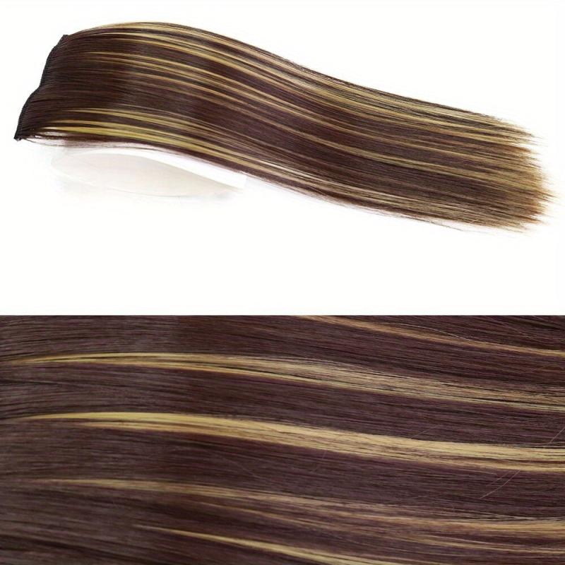 50 8cm Straight Hair Pieces Clip In Hair Synthetic Hair Pad Add Volume