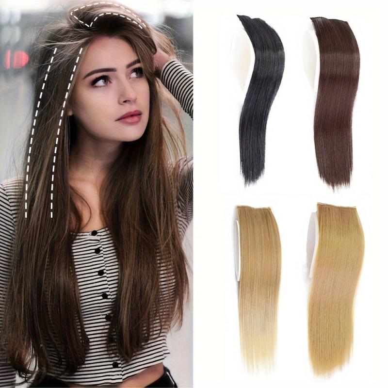 50 8cm Straight Hair Pieces Clip In Hair Synthetic Hair Pad Add Volume
