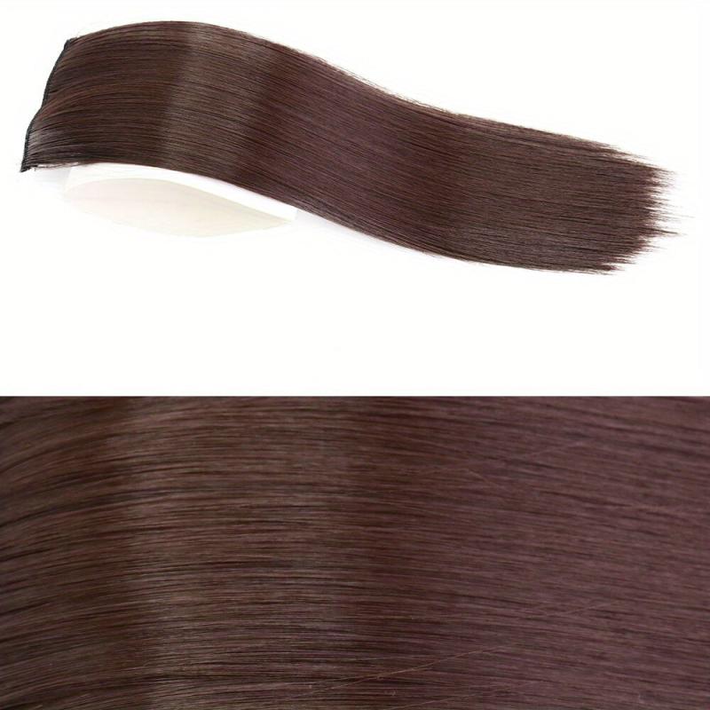 50 8cm Straight Hair Pieces Clip In Hair Synthetic Hair Pad Add Volume