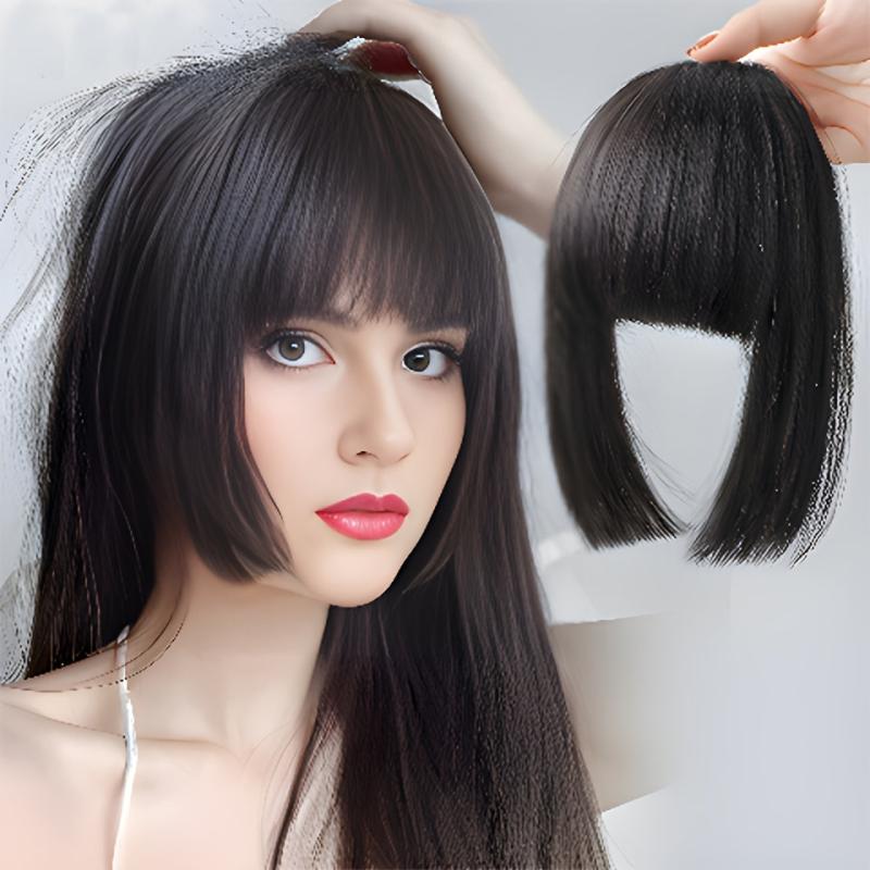 Princess Cut Hair Clip In Bangs