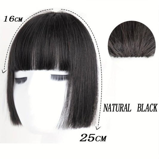 Princess Cut Hair Clip In Bangs