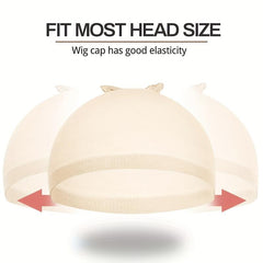 4pcs Professional Wig Cap Elastic Breathable Invisible Wig Caps