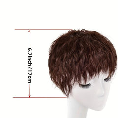 Curly Wavy Hair Toppers Clip In Hair Pieces for Women Natural Look