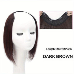 Straight Hair Extensions Fluffy Hair Pads for Daily Use