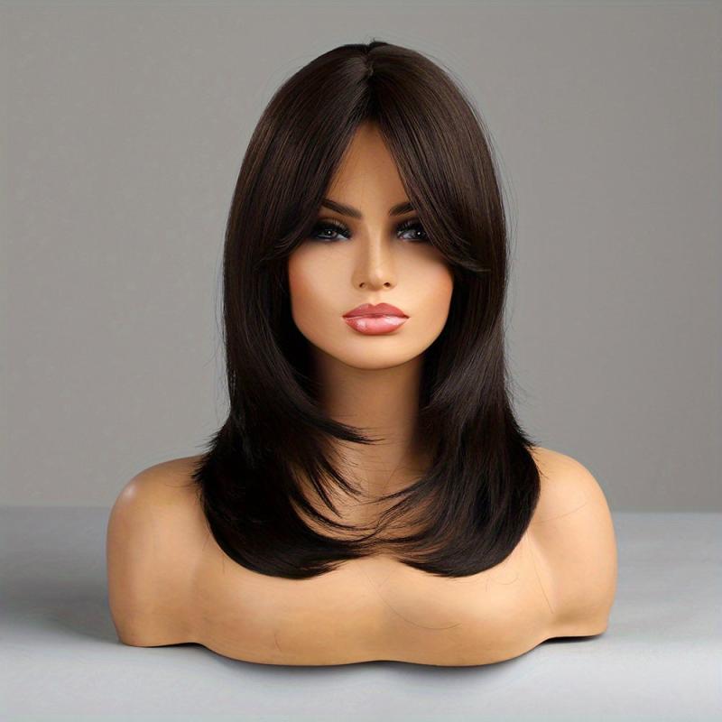 Blonde Ombre Short Layered Wig Heat Resistant