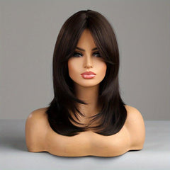 Blonde Ombre Short Layered Wig Heat Resistant
