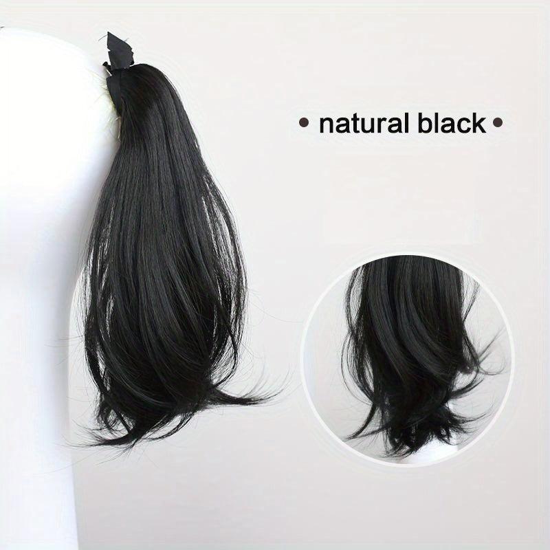 Long Straight Synthetic Ponytail Hair Extension Drawstring Hairpiece for Women