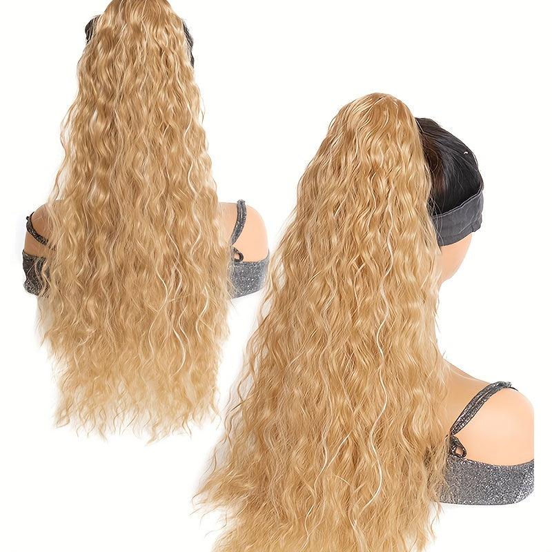 20in Water Wave Synthetic Ponytail Extension