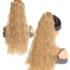 20in Water Wave Synthetic Ponytail Extension
