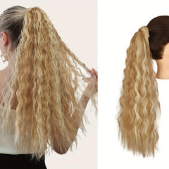 20in Water Wave Synthetic Ponytail Extension