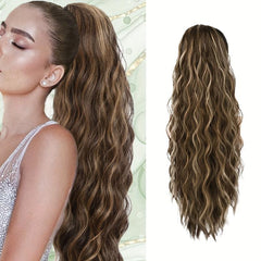 20in Water Wave Synthetic Ponytail Extension