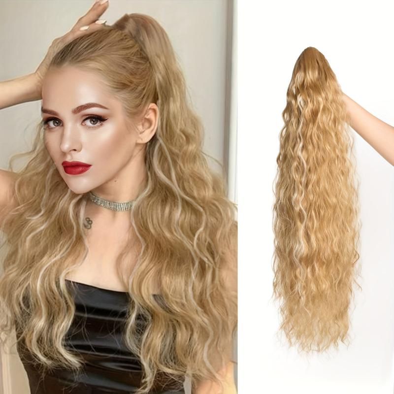 20in Water Wave Synthetic Ponytail Extension