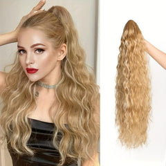 20in Water Wave Synthetic Ponytail Extension