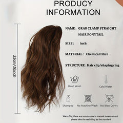 Long Curly Clip In Ponytail Hair Extensions