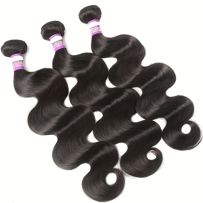 Body Wave Human Hair Bundles 20-32 inch Weave Extensions for Women