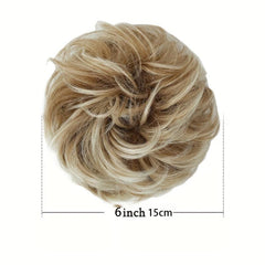 Curly Wavy Hair Scrunchies for Women Messy Bun Hairpiece