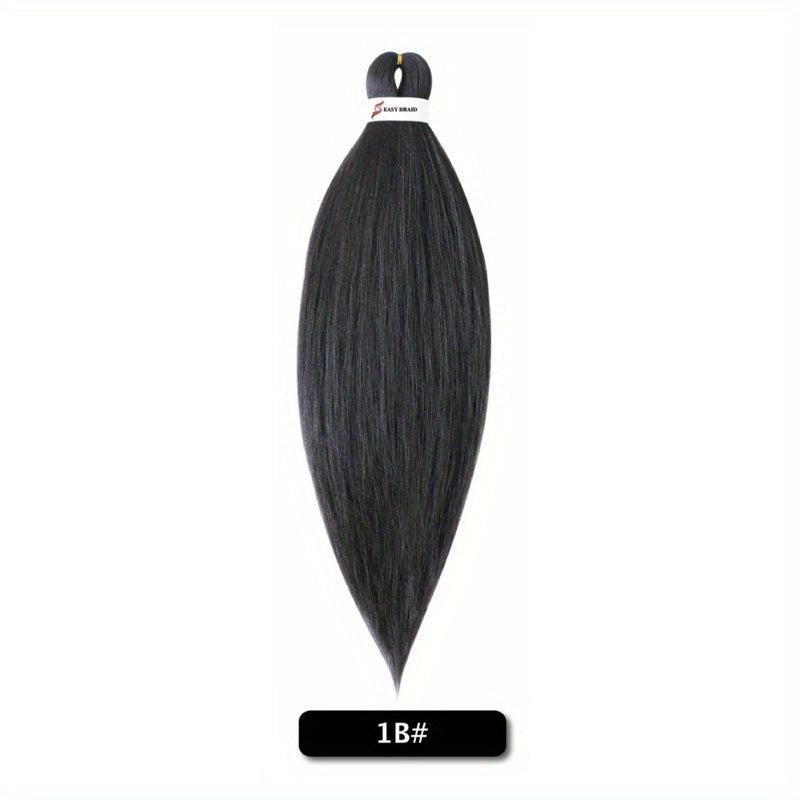 Pre Stretched Braiding Hair Synthetic Crochet Extensions 66cm