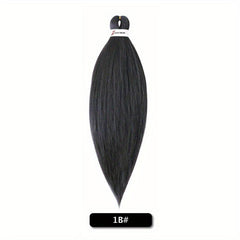 Pre Stretched Braiding Hair Synthetic Crochet Extensions 66cm