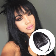 Synthetic Hair Clip In Wispy Bangs Fringe Hairpieces