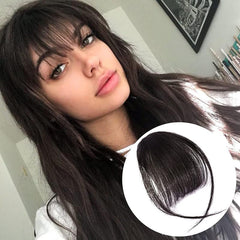 Synthetic Hair Clip In Wispy Bangs Fringe Hairpieces