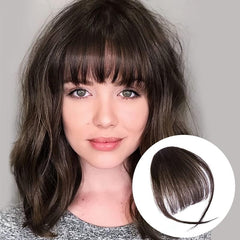 Synthetic Hair Clip In Wispy Bangs Fringe Hairpieces