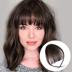 Synthetic Hair Clip In Wispy Bangs Fringe Hairpieces