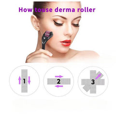 Micro Needle Roller 25mm Beauty Tool Facial Skin Care for Bearded Skin